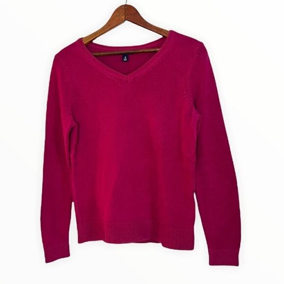 Lands’ End V Neck Sweater - Picture 1 of 6
